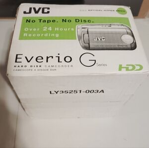 JVC Everio G Series Camcorder Box